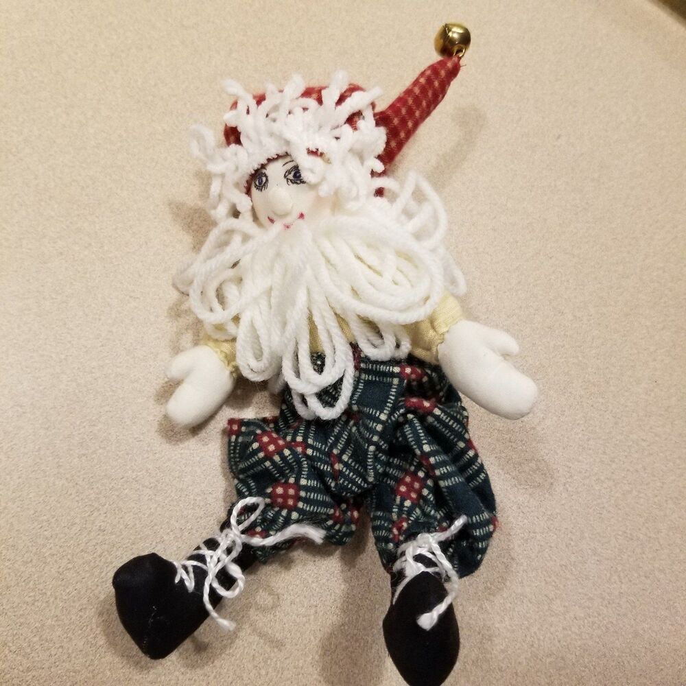 Christmas elf vintage shelf sitter